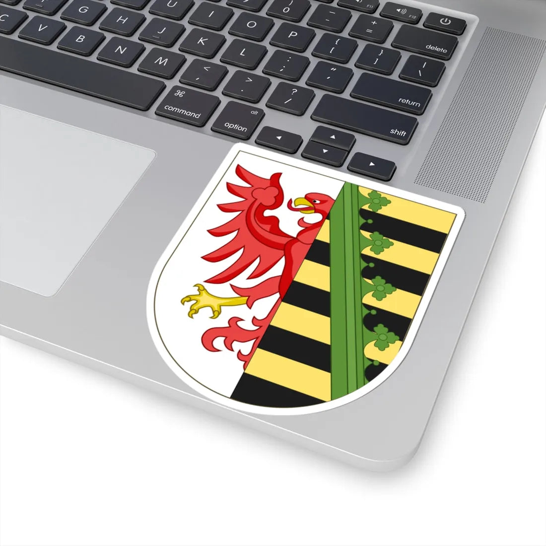 Wappen Anhalt 2 (Germany) (Coat of Arms) STICKER Vinyl Kiss-Cut Decal - The Sticker Space