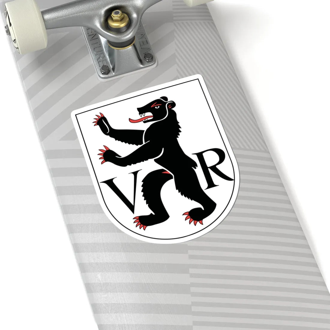 Wappen Appenzell Ausserrhoden matt (Switzerland) (Coat of Arms) STICKER Vinyl Kiss-Cut Decal - The Sticker Space