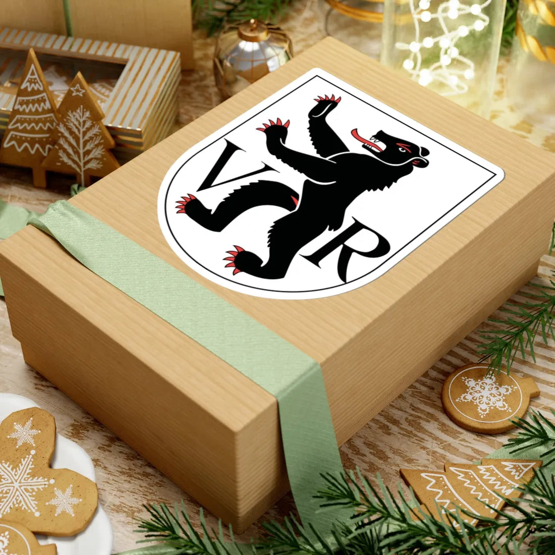 Wappen Appenzell Ausserrhoden matt (Switzerland) (Coat of Arms) STICKER Vinyl Kiss-Cut Decal - The Sticker Space