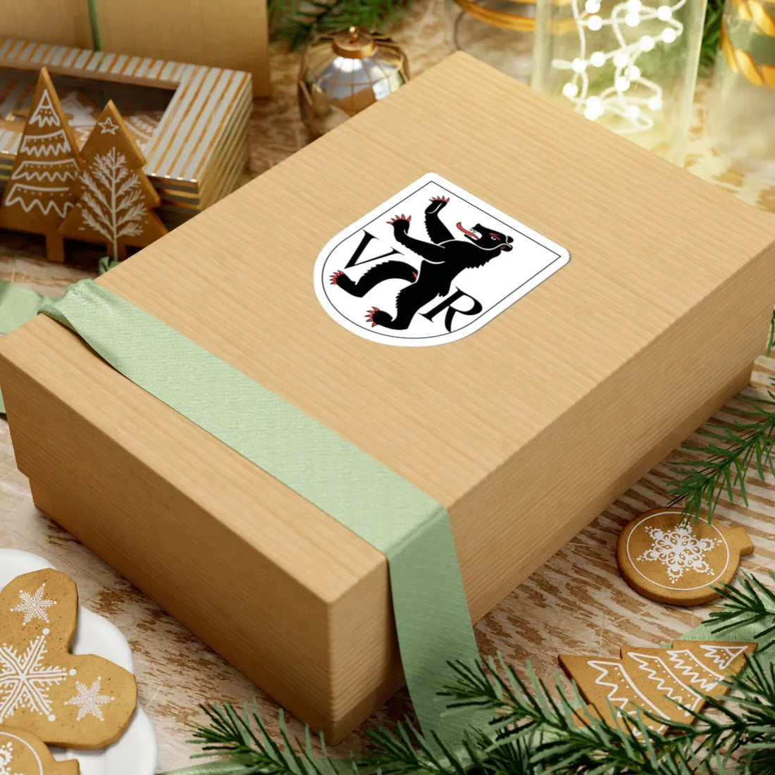 Wappen Appenzell Ausserrhoden matt (Switzerland) (Coat of Arms) STICKER Vinyl Kiss-Cut Decal - The Sticker Space