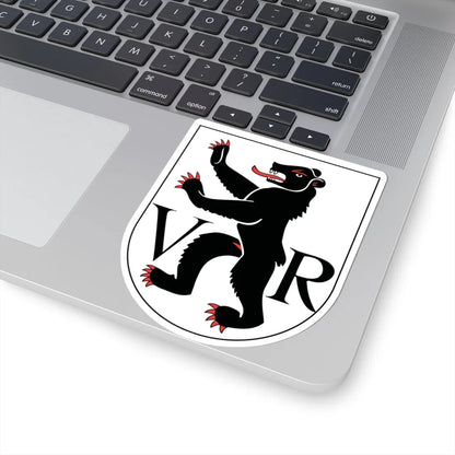 Wappen Appenzell Ausserrhoden matt (Switzerland) (Coat of Arms) STICKER Vinyl Kiss-Cut Decal - The Sticker Space