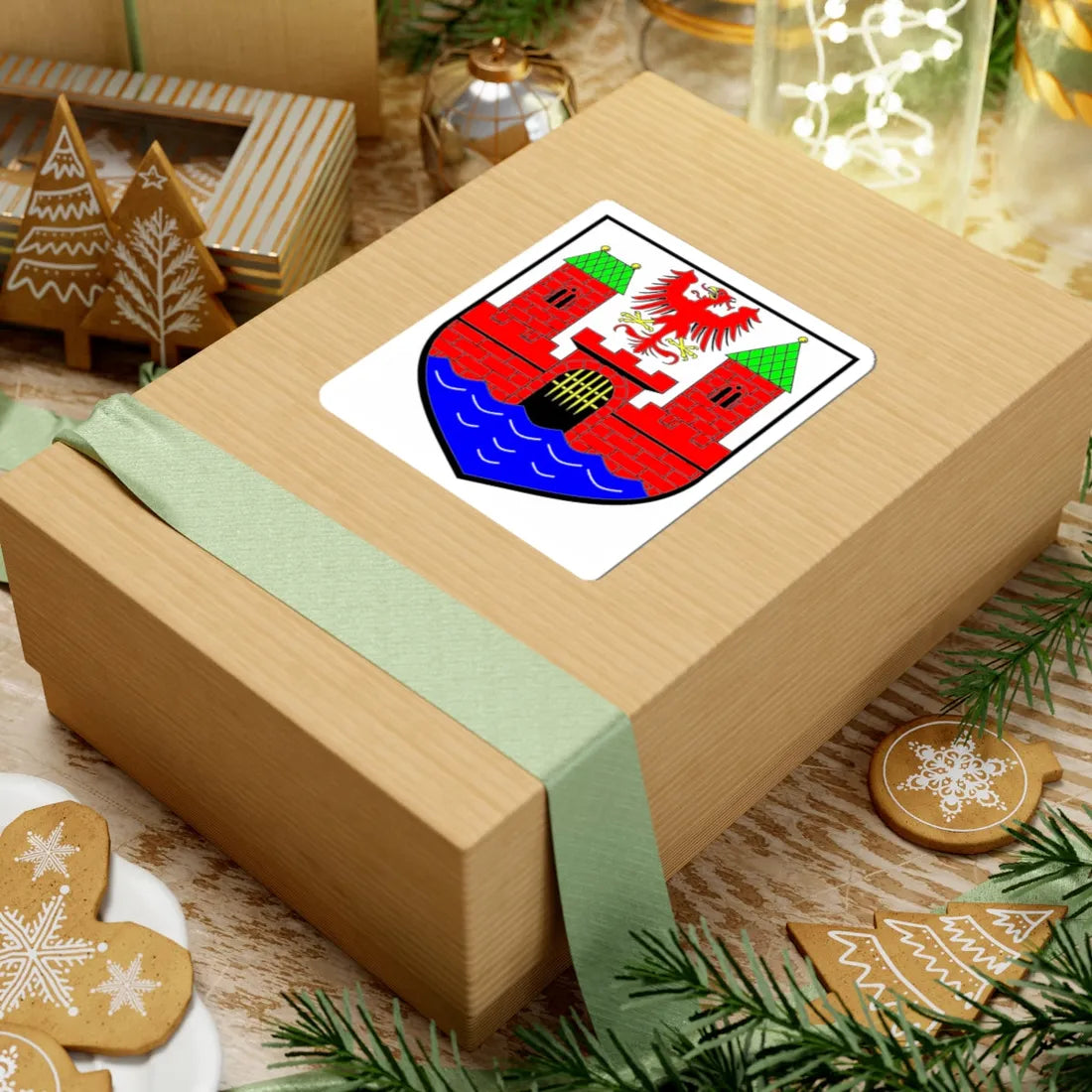 Wappen Arneburg (Germany) (Coat of Arms) STICKER Vinyl Kiss-Cut Decal - The Sticker Space