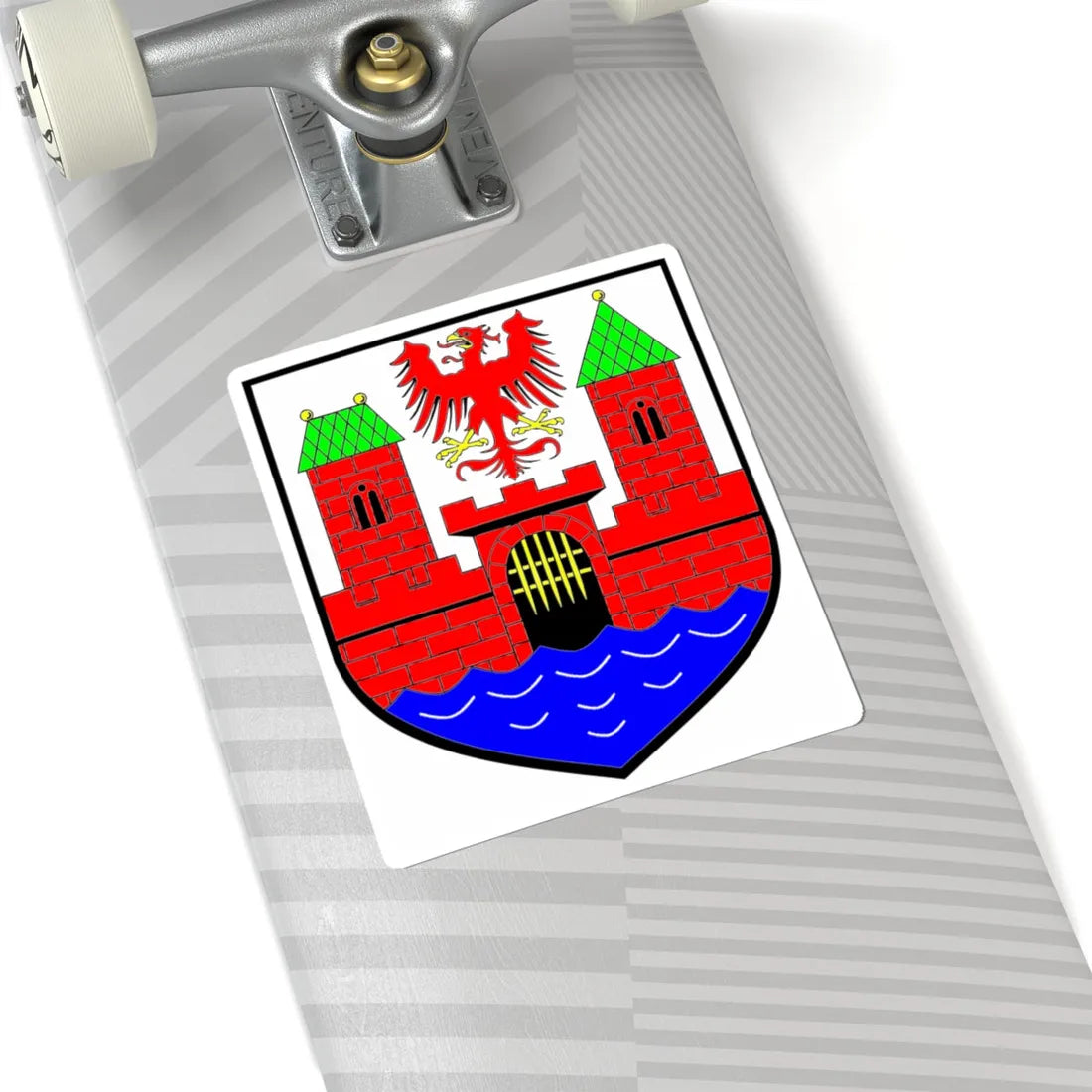 Wappen Arneburg (Germany) (Coat of Arms) STICKER Vinyl Kiss-Cut Decal - The Sticker Space