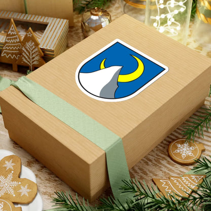 Wappen Au Kanton St. Gallen (Switzerland) (Coat of Arms) STICKER Vinyl Kiss-Cut Decal - The Sticker Space