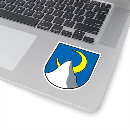 Wappen Au Kanton St. Gallen (Switzerland) (Coat of Arms) STICKER Vinyl Kiss-Cut Decal - The Sticker Space