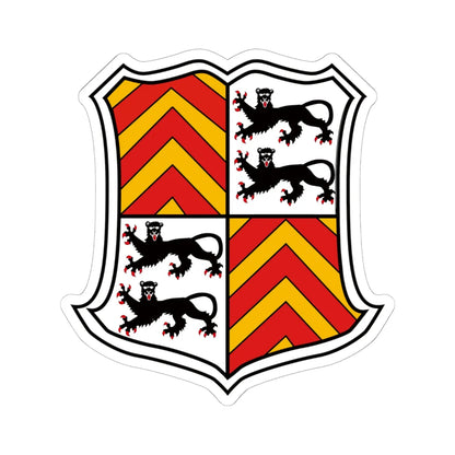 Wappen Babenhausen Hessen (Germany) (Coat of Arms) STICKER Vinyl Kiss-Cut Decal 6 Inch White - The Sticker Space