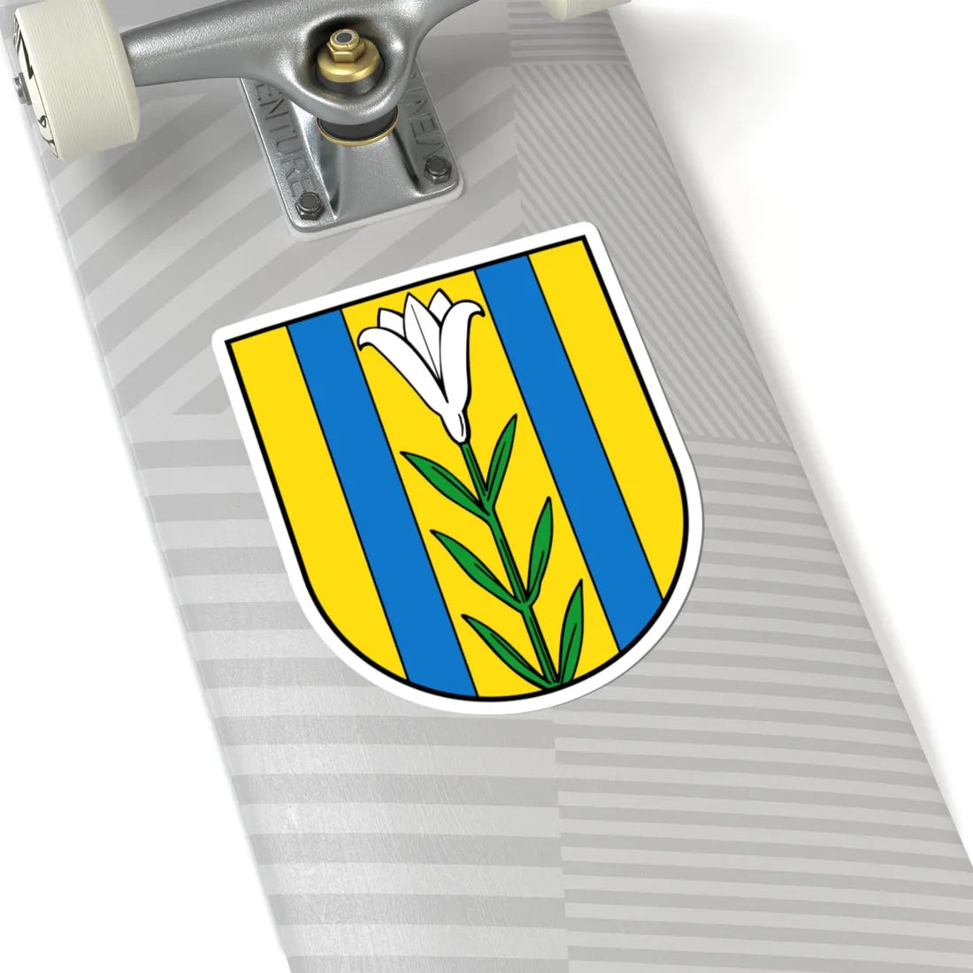 Wappen Bad Dueben (Germany) (Coat of Arms) STICKER Vinyl Kiss-Cut Decal - The Sticker Space