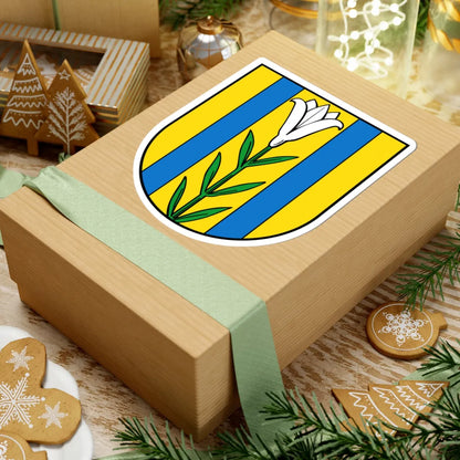 Wappen Bad Dueben (Germany) (Coat of Arms) STICKER Vinyl Kiss-Cut Decal - The Sticker Space