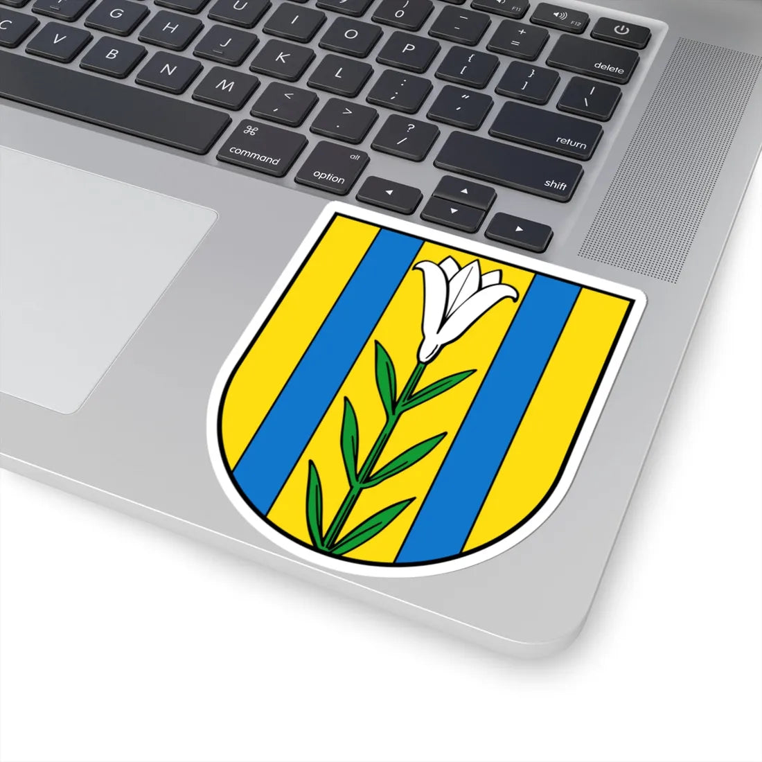 Wappen Bad Dueben (Germany) (Coat of Arms) STICKER Vinyl Kiss-Cut Decal - The Sticker Space