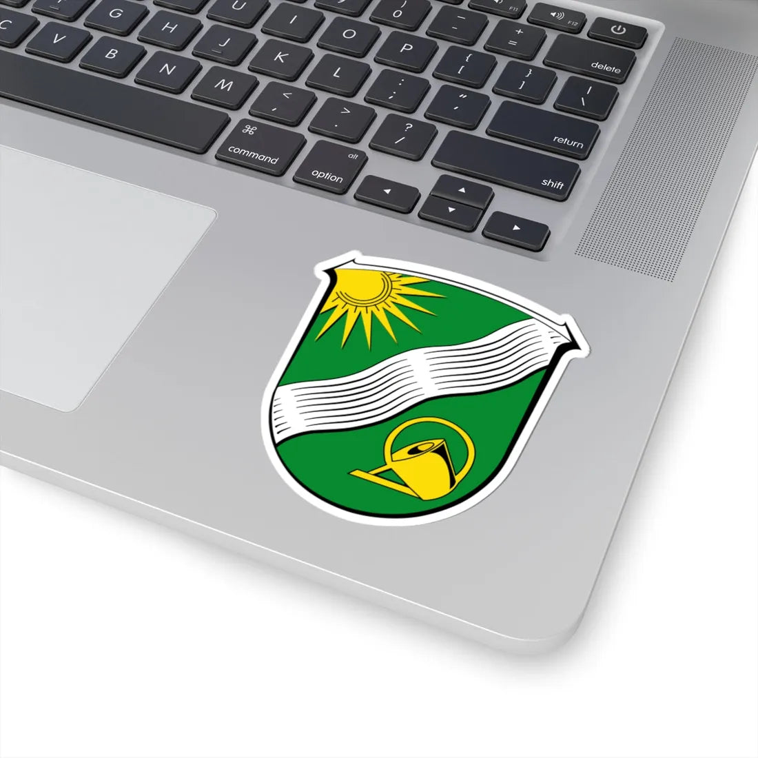 Wappen Bad Endbach (Germany) (Coat of Arms) STICKER Vinyl Kiss-Cut Decal - The Sticker Space