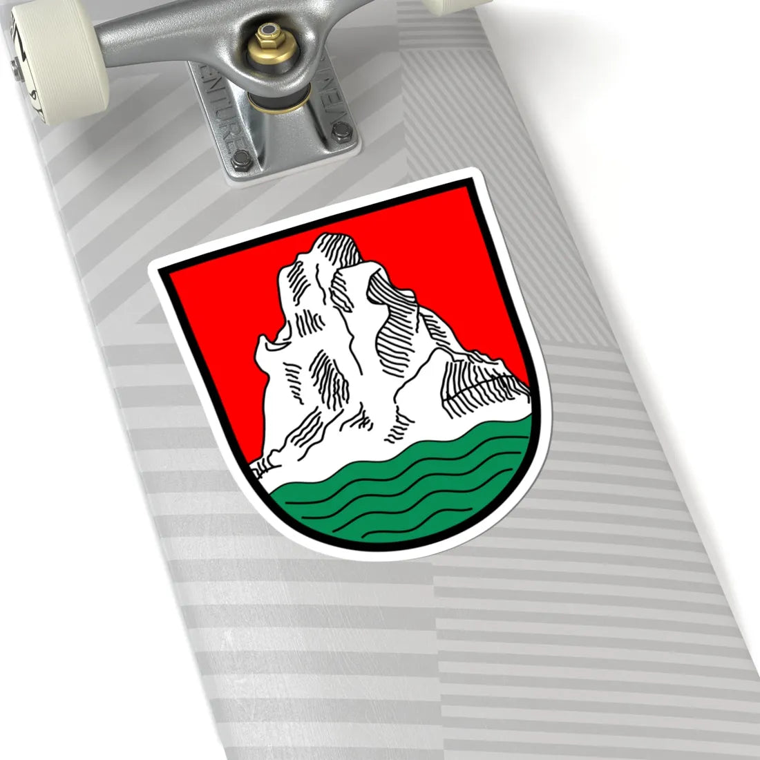 Wappen Bad Griesbach im Rottal (Germany) (Coat of Arms) STICKER Vinyl Kiss-Cut Decal - The Sticker Space