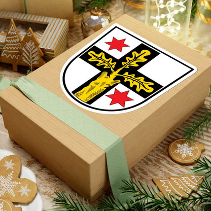 Wappen Bad Koenig (Germany) (Coat of Arms) STICKER Vinyl Kiss-Cut Decal - The Sticker Space