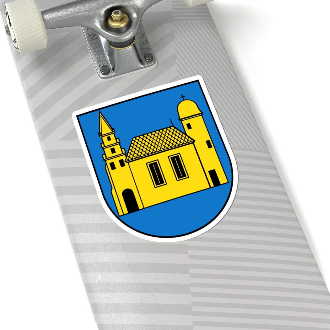 Wappen Bad Lausick (Germany) (Coat of Arms) STICKER Vinyl Kiss-Cut Decal - The Sticker Space