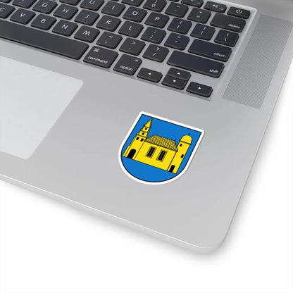 Wappen Bad Lausick (Germany) (Coat of Arms) STICKER Vinyl Kiss-Cut Decal - The Sticker Space