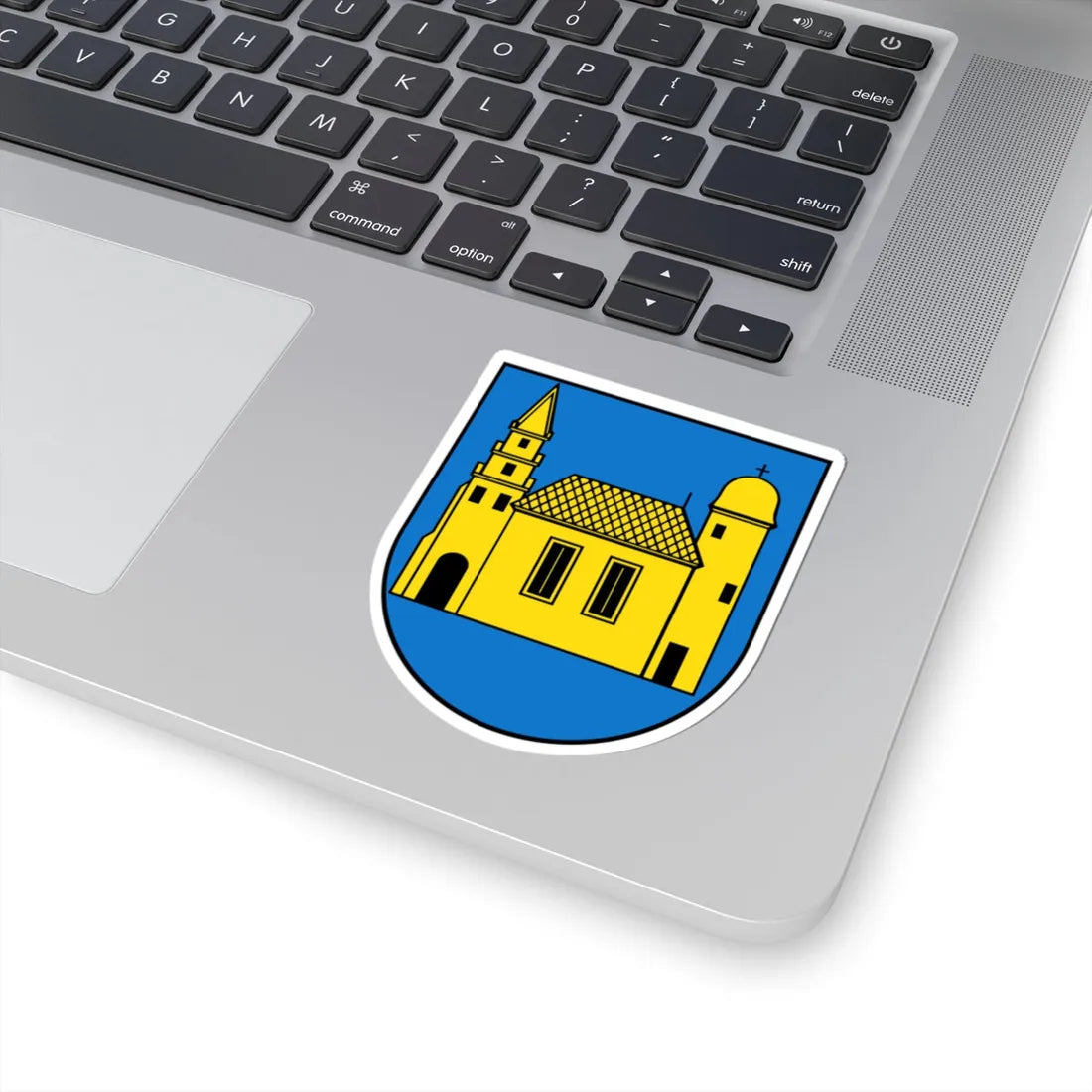 Wappen Bad Lausick (Germany) (Coat of Arms) STICKER Vinyl Kiss-Cut Decal - The Sticker Space
