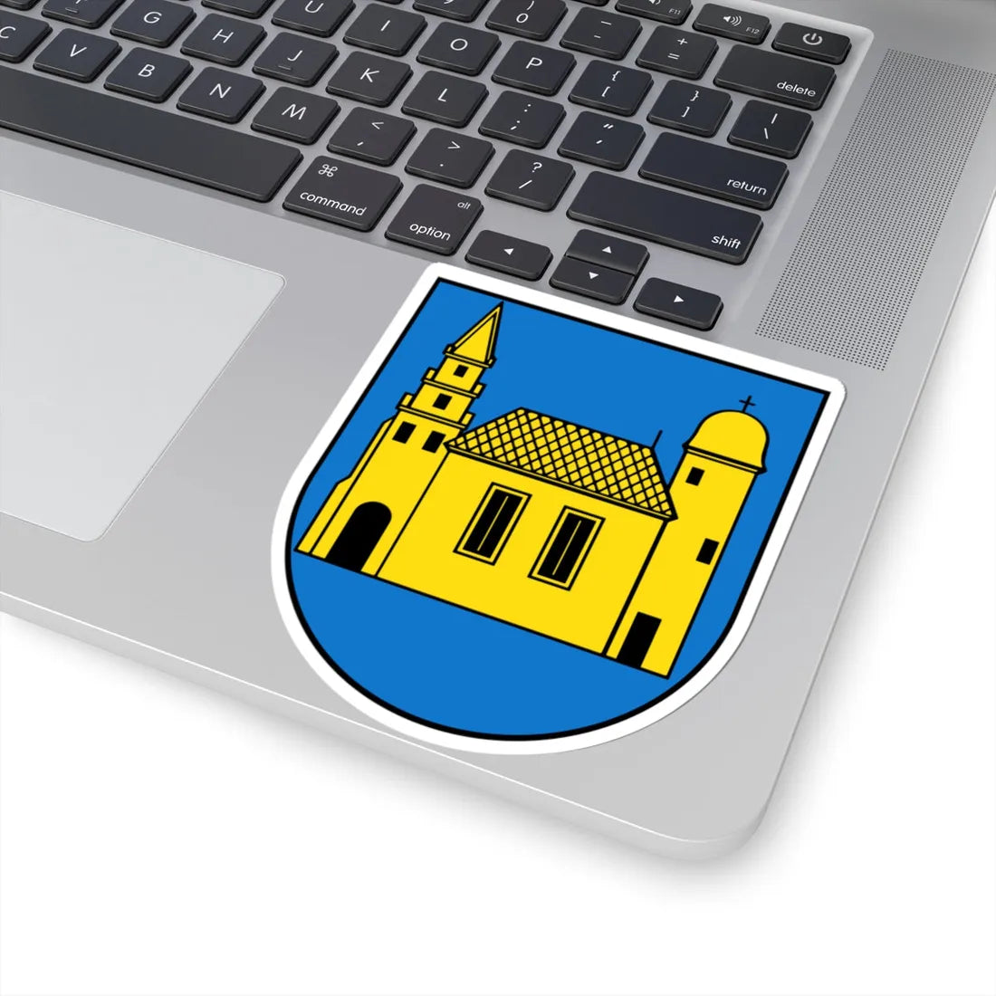 Wappen Bad Lausick (Germany) (Coat of Arms) STICKER Vinyl Kiss-Cut Decal - The Sticker Space