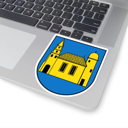 Wappen Bad Lausick (Germany) (Coat of Arms) STICKER Vinyl Kiss-Cut Decal - The Sticker Space