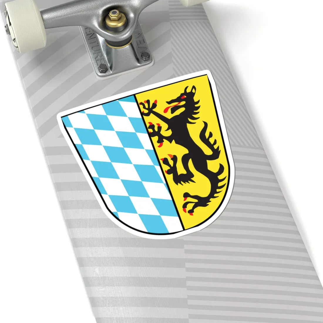 Wappen Bad Reichenhall (Germany) (Coat of Arms) STICKER Vinyl Kiss-Cut Decal - The Sticker Space