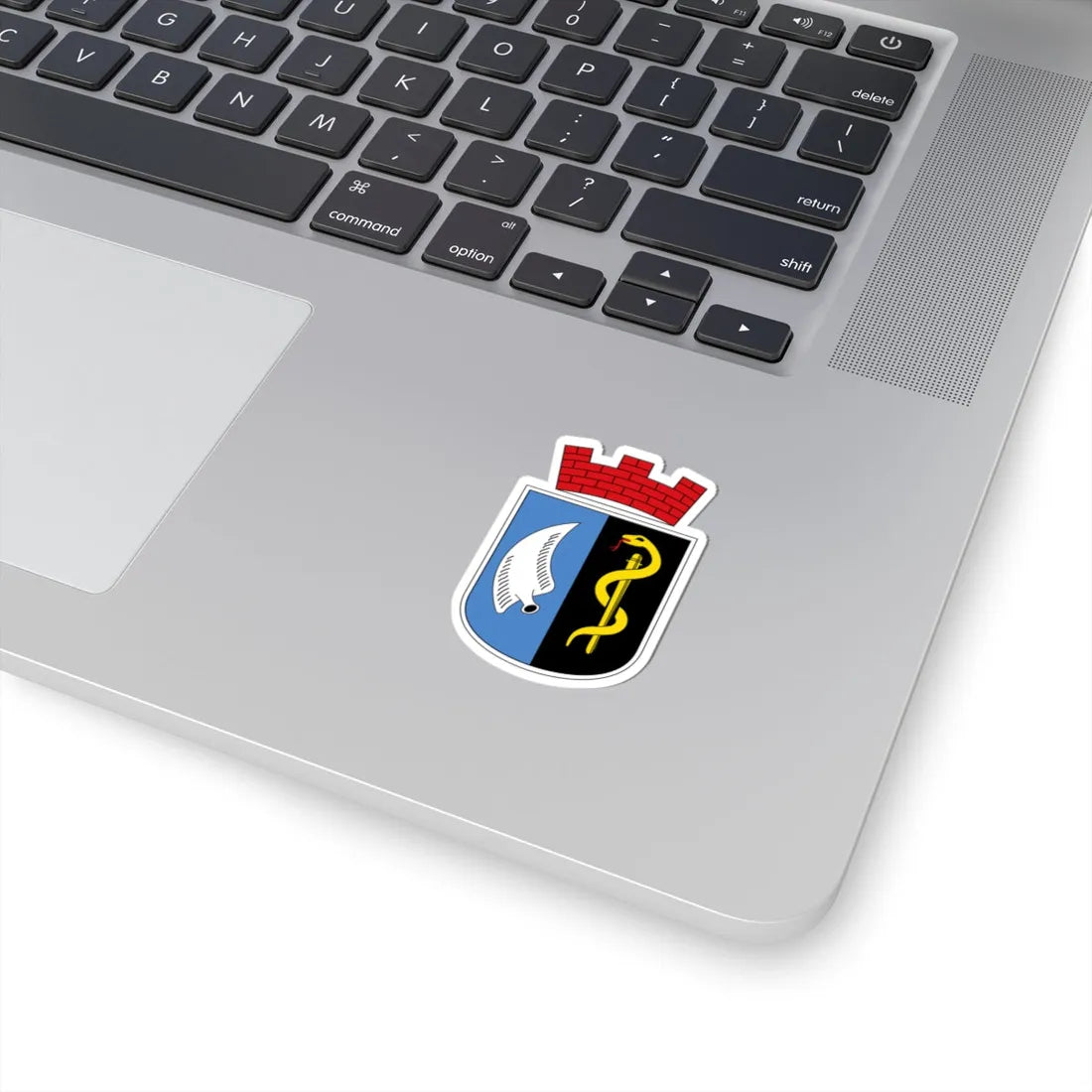 Wappen Bad Salzschlirf (Germany) (Coat of Arms) STICKER Vinyl Kiss-Cut Decal - The Sticker Space
