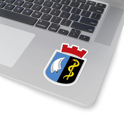 Wappen Bad Salzschlirf (Germany) (Coat of Arms) STICKER Vinyl Kiss-Cut Decal - The Sticker Space