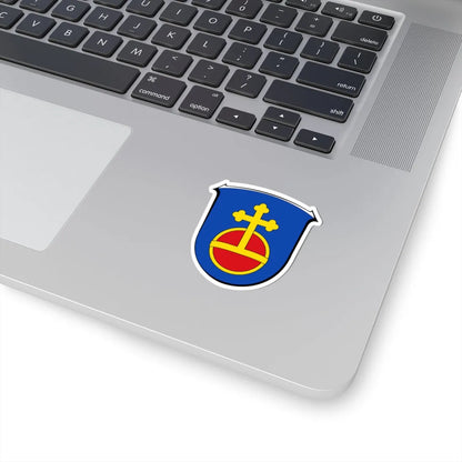 Wappen Bad Soden am Taunus (Germany) (Coat of Arms) STICKER Vinyl Kiss-Cut Decal - The Sticker Space