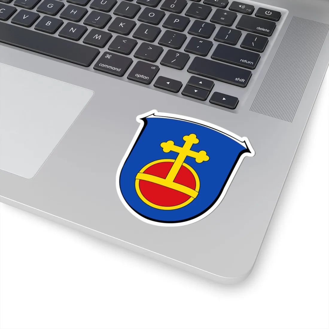 Wappen Bad Soden am Taunus (Germany) (Coat of Arms) STICKER Vinyl Kiss-Cut Decal - The Sticker Space