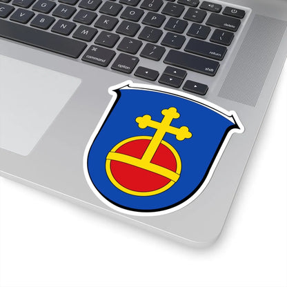 Wappen Bad Soden am Taunus (Germany) (Coat of Arms) STICKER Vinyl Kiss-Cut Decal - The Sticker Space