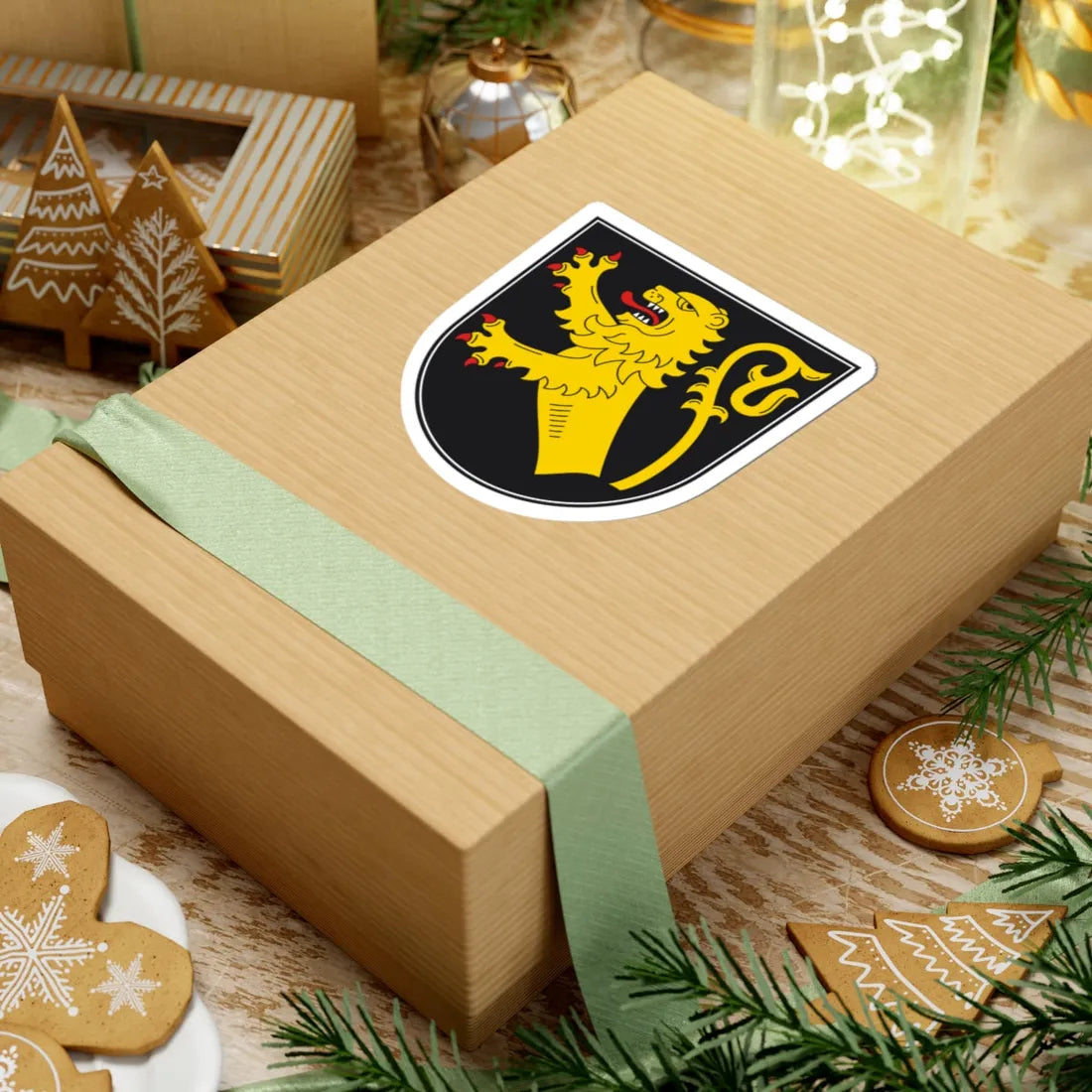 Wappen Bad Toelz (Germany) (Coat of Arms) STICKER Vinyl Kiss-Cut Decal - The Sticker Space