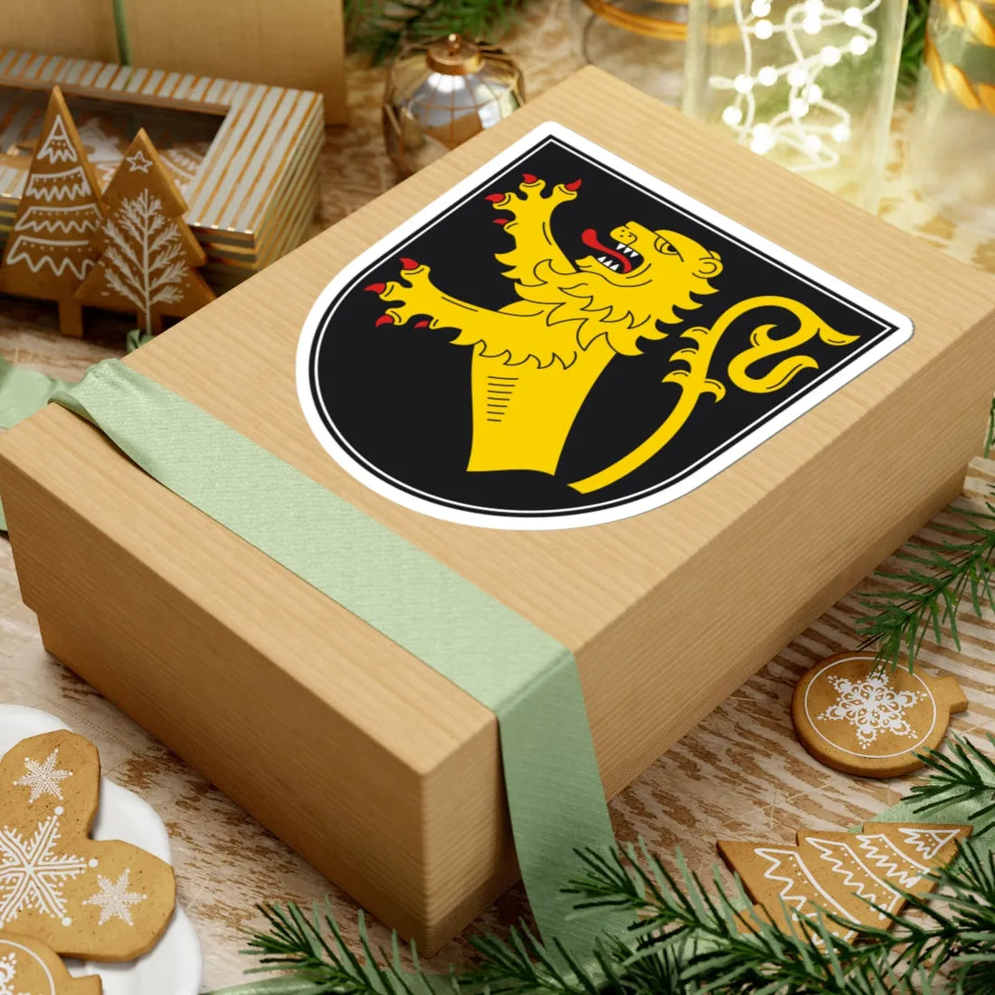 Wappen Bad Toelz (Germany) (Coat of Arms) STICKER Vinyl Kiss-Cut Decal - The Sticker Space