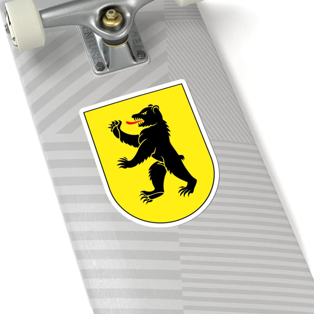 Wappen-baeretswil coat of arms baeretswil Switzerland (Switzerland) (Coat of Arms) STICKER Vinyl Kiss-Cut Decal - The Sticker Space