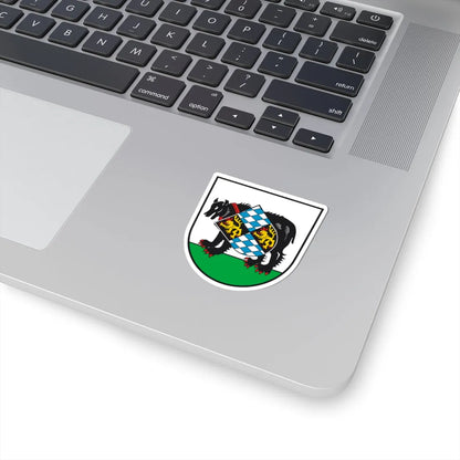 Wappen Baernau (Germany) (Coat of Arms) STICKER Vinyl Kiss-Cut Decal - The Sticker Space