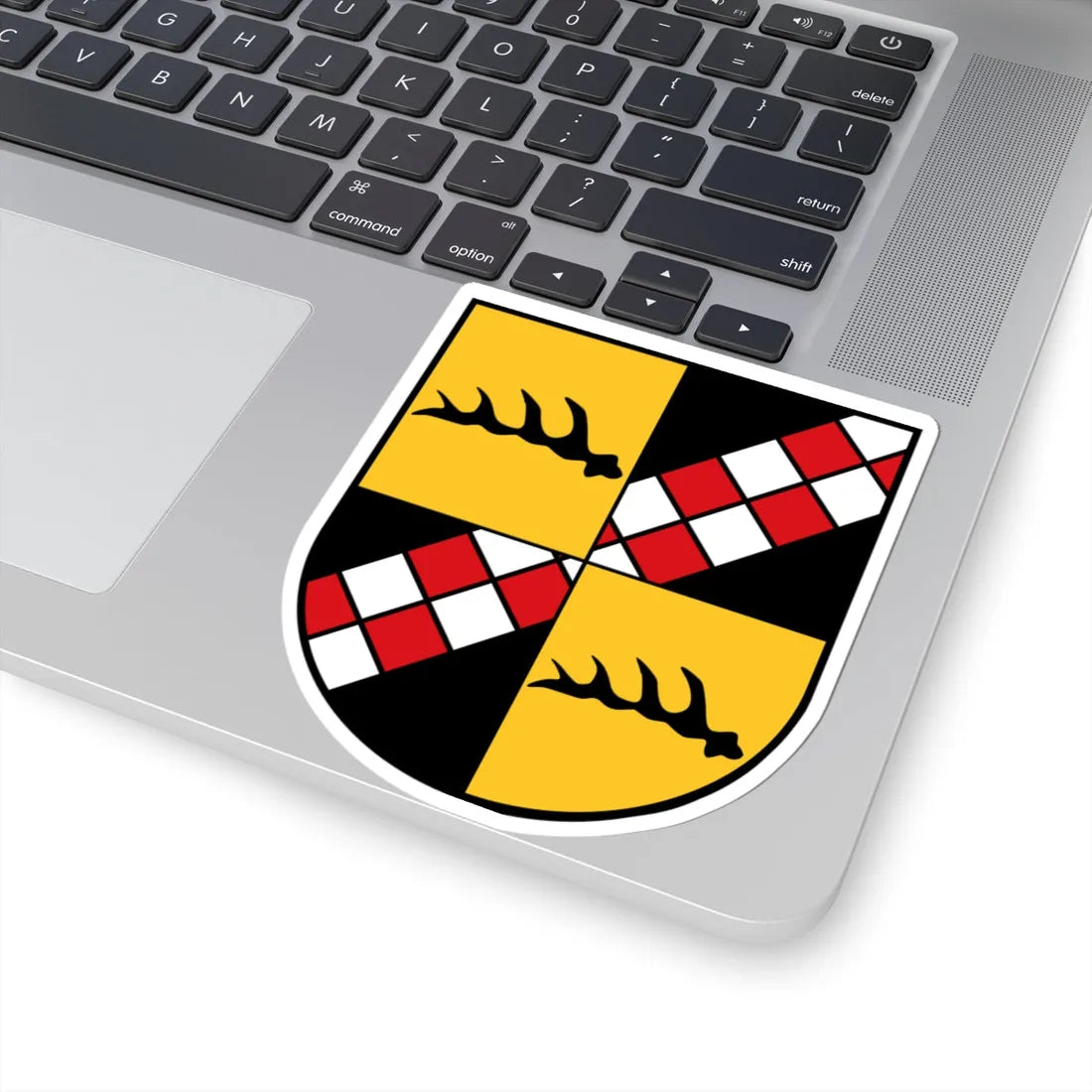 Wappen Baindt (Germany) (Coat of Arms) STICKER Vinyl Kiss-Cut Decal - The Sticker Space