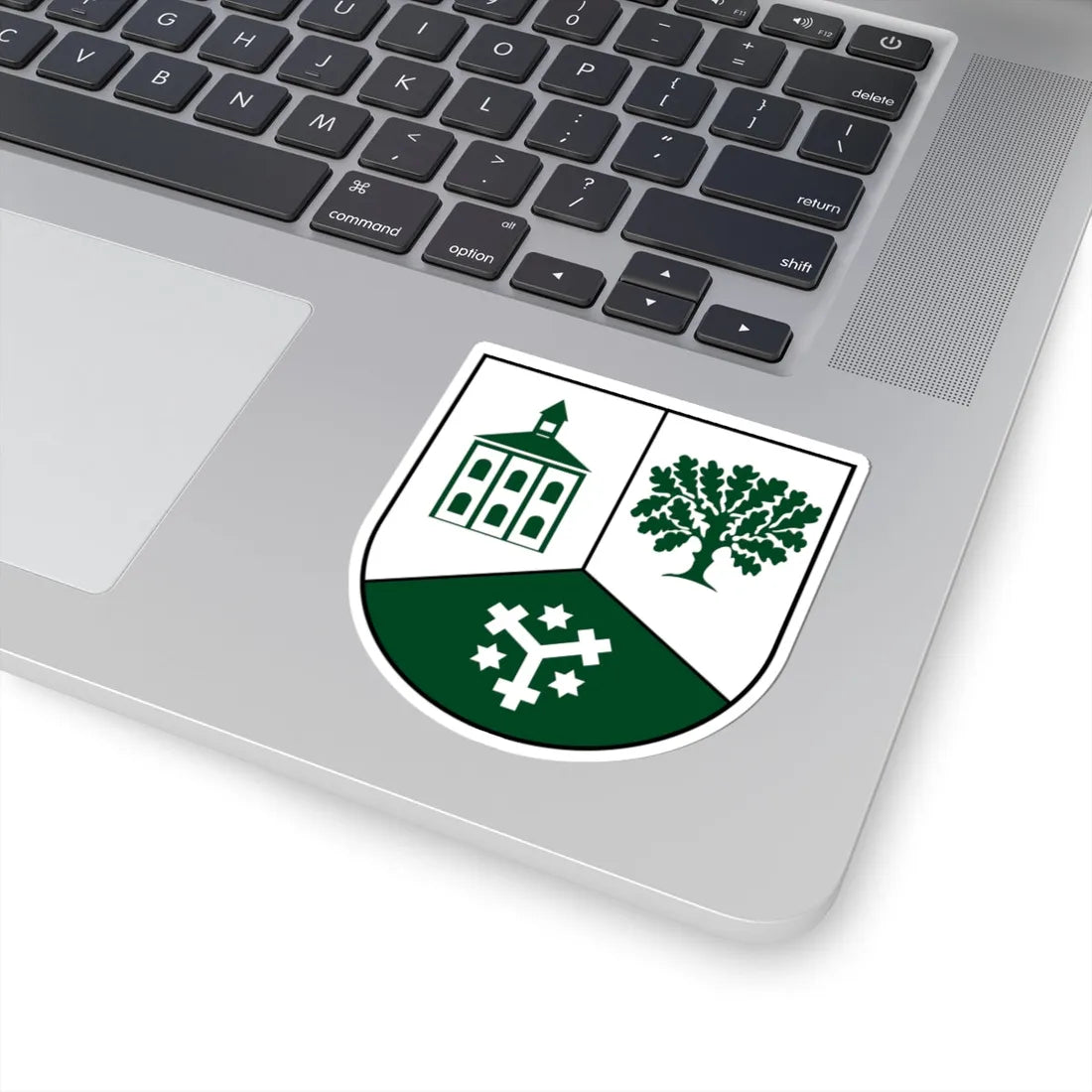Wappen Bannewitz (Germany) (Coat of Arms) STICKER Vinyl Kiss-Cut Decal - The Sticker Space