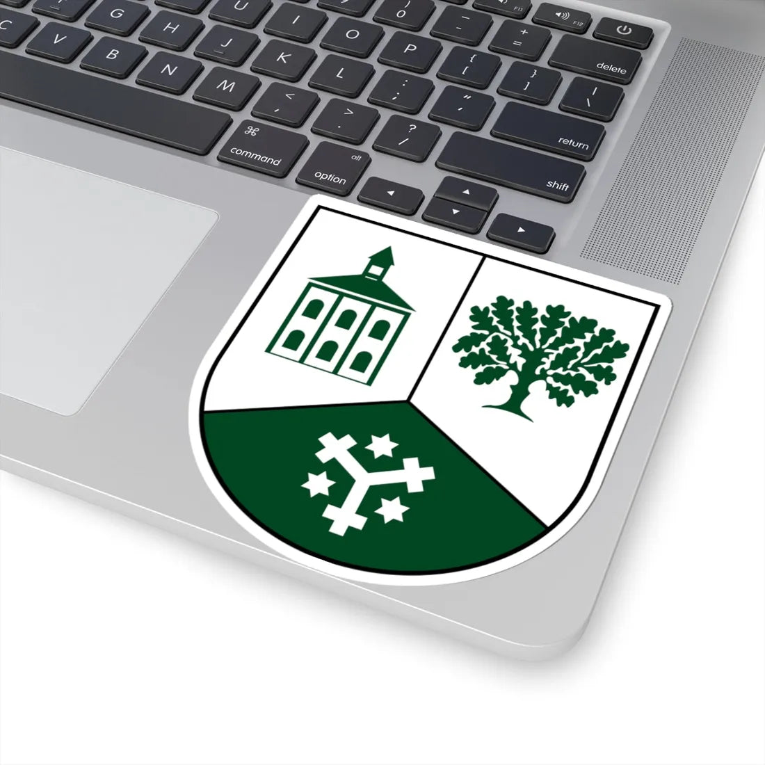 Wappen Bannewitz (Germany) (Coat of Arms) STICKER Vinyl Kiss-Cut Decal - The Sticker Space