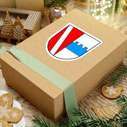 Wappen Barbing (Germany) (Coat of Arms) STICKER Vinyl Kiss-Cut Decal - The Sticker Space