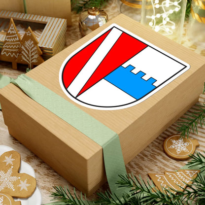 Wappen Barbing (Germany) (Coat of Arms) STICKER Vinyl Kiss-Cut Decal - The Sticker Space