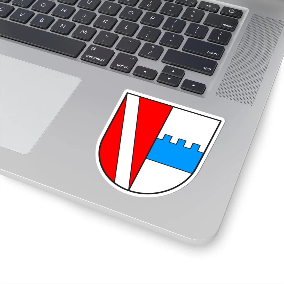 Wappen Barbing (Germany) (Coat of Arms) STICKER Vinyl Kiss-Cut Decal - The Sticker Space
