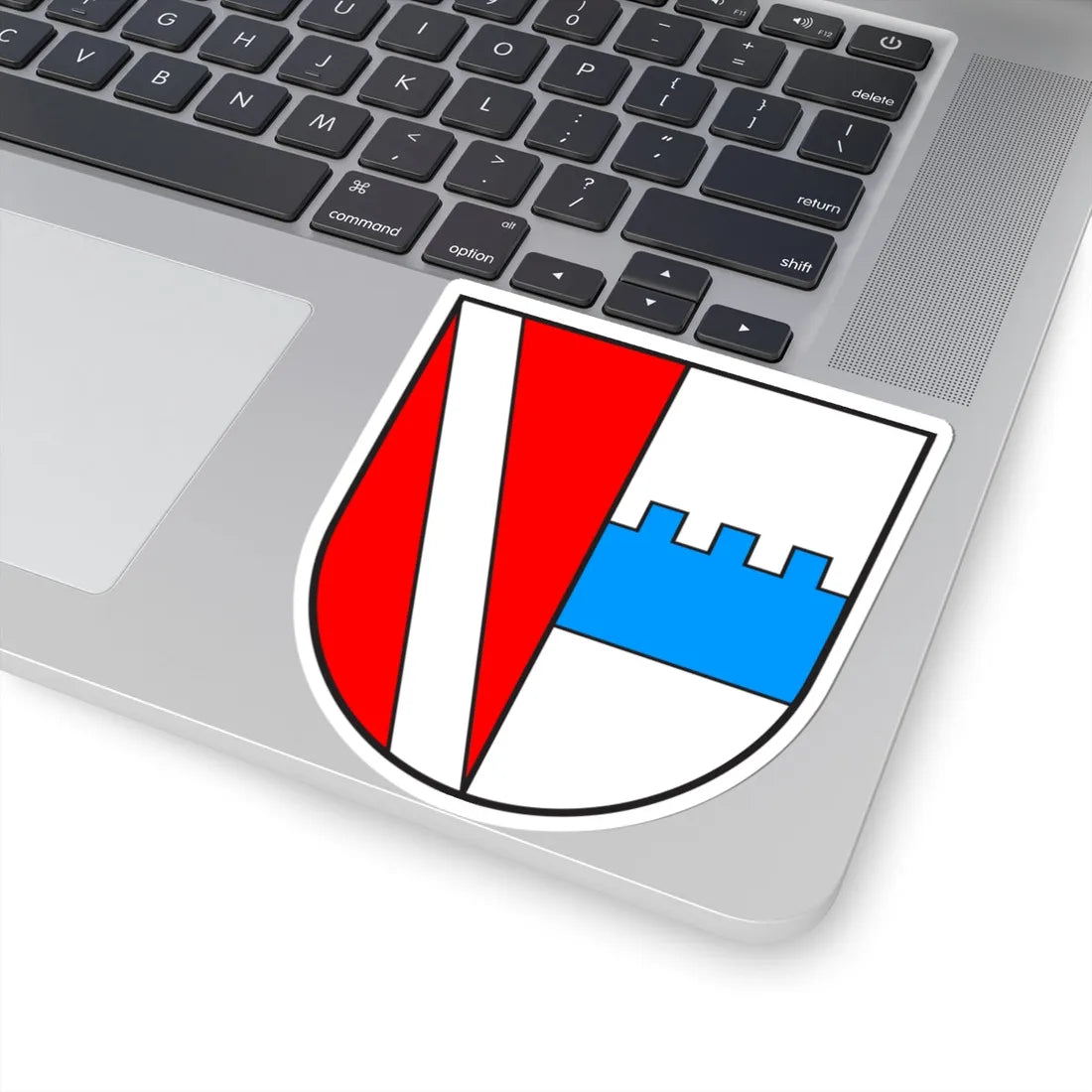 Wappen Barbing (Germany) (Coat of Arms) STICKER Vinyl Kiss-Cut Decal - The Sticker Space