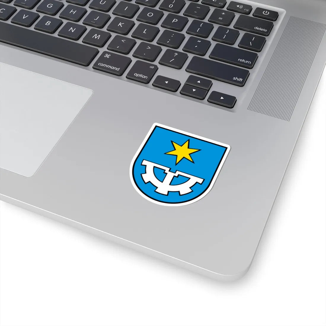 Wappen Böbikon (Switzerland) (Coat of Arms) STICKER Vinyl Kiss-Cut Decal - The Sticker Space