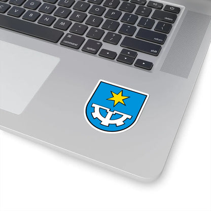 Wappen Böbikon (Switzerland) (Coat of Arms) STICKER Vinyl Kiss-Cut Decal - The Sticker Space