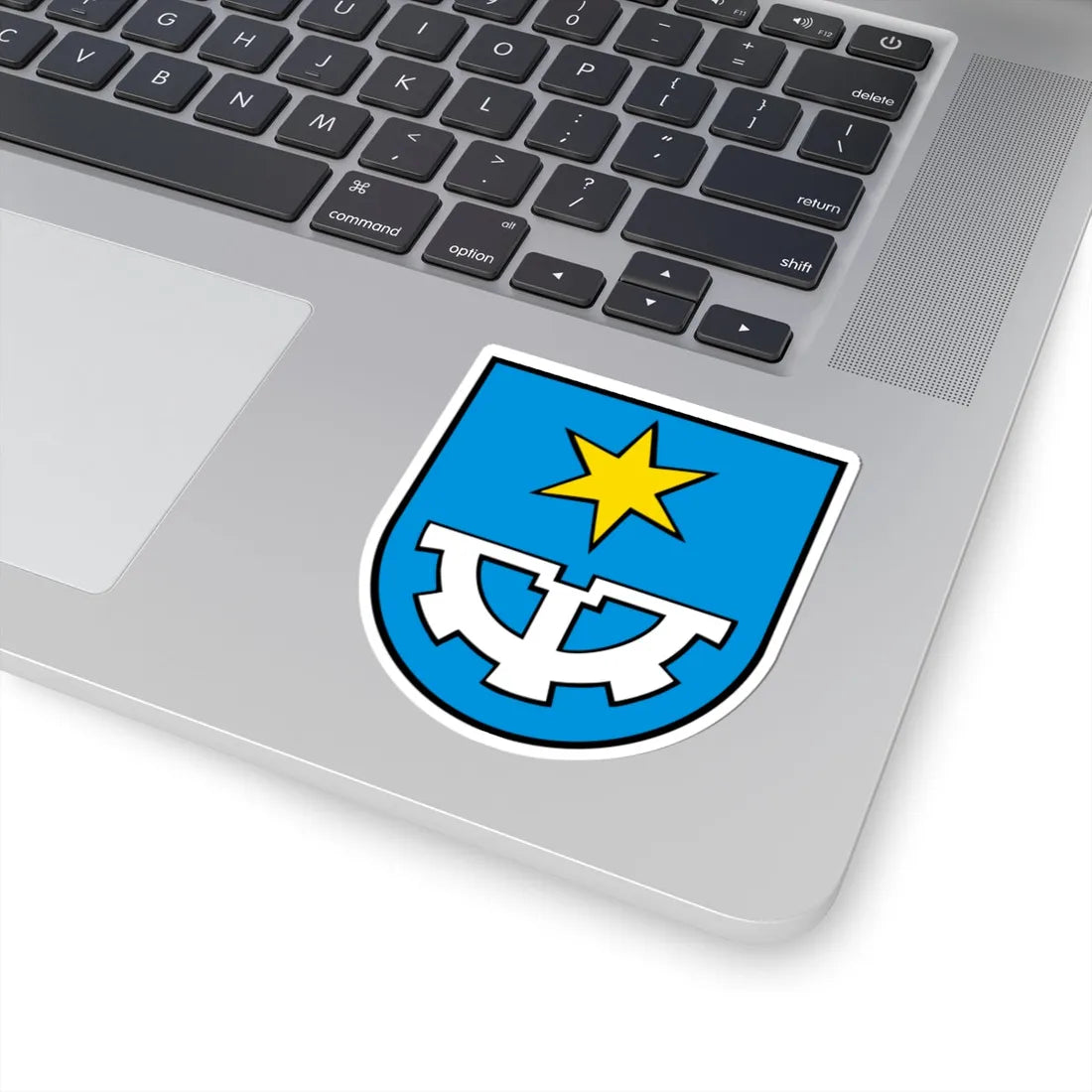 Wappen Böbikon (Switzerland) (Coat of Arms) STICKER Vinyl Kiss-Cut Decal - The Sticker Space