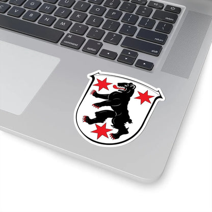 Wappen Beerfelden (Germany) (Coat of Arms) STICKER Vinyl Kiss-Cut Decal - The Sticker Space