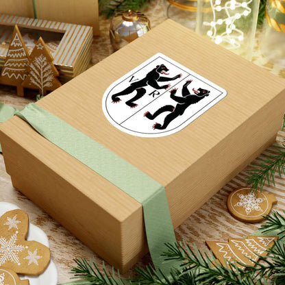 Wappen beider Appenzell 1948 (Switzerland) (Coat of Arms) STICKER Vinyl Kiss-Cut Decal - The Sticker Space