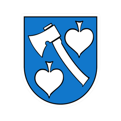 Wappen Beilrode (Germany) (Coat of Arms) STICKER Vinyl Kiss-Cut Decal 2 Inch White - The Sticker Space