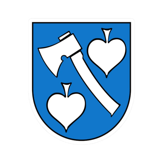 Wappen Beilrode (Germany) (Coat of Arms) STICKER Vinyl Kiss-Cut Decal 2 Inch White - The Sticker Space