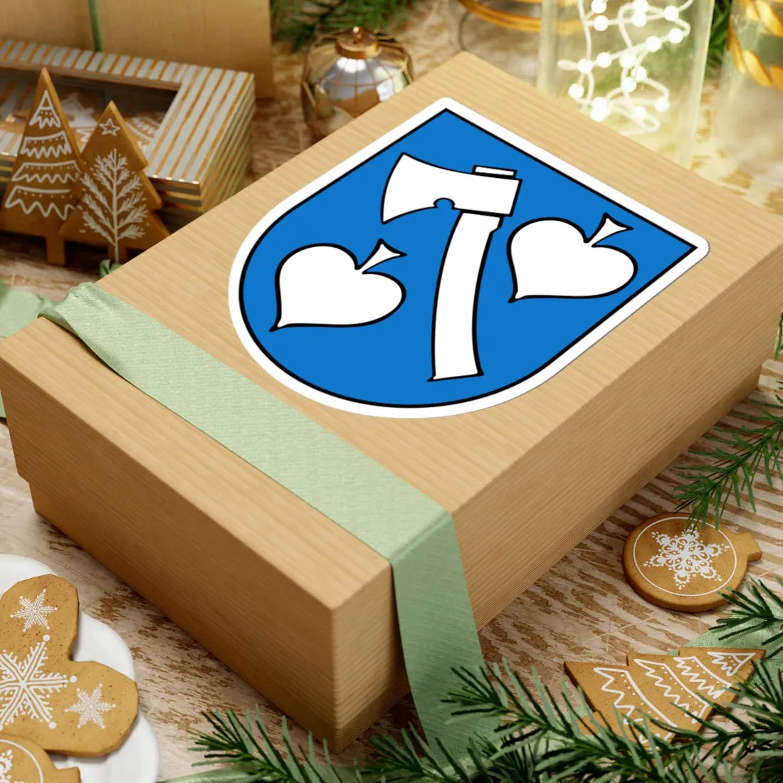 Wappen Beilrode (Germany) (Coat of Arms) STICKER Vinyl Kiss-Cut Decal - The Sticker Space