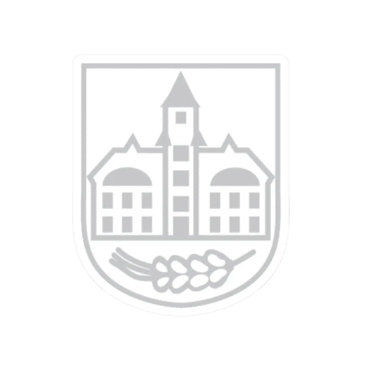 Wappen Belgershain (Germany) (Coat of Arms) STICKER Vinyl Kiss-Cut Decal 2 Inch White - The Sticker Space