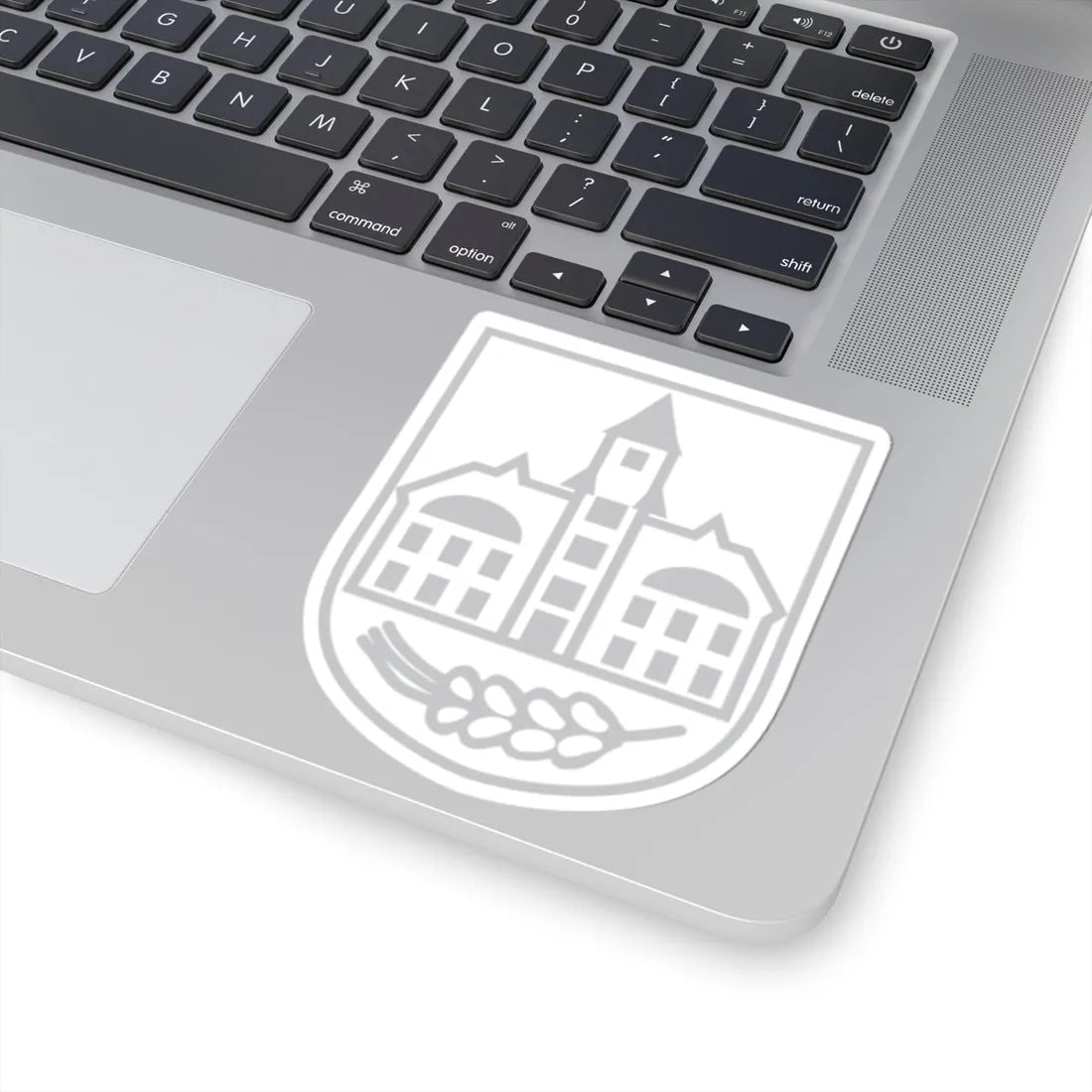 Wappen Belgershain (Germany) (Coat of Arms) STICKER Vinyl Kiss-Cut Decal - The Sticker Space