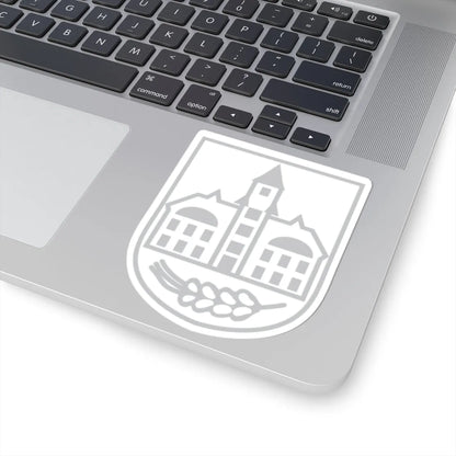 Wappen Belgershain (Germany) (Coat of Arms) STICKER Vinyl Kiss-Cut Decal - The Sticker Space