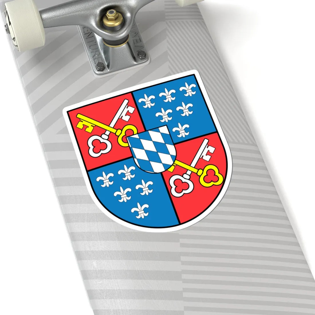 Wappen Berchtesgaden (Germany) (Coat of Arms) STICKER Vinyl Kiss-Cut Decal - The Sticker Space